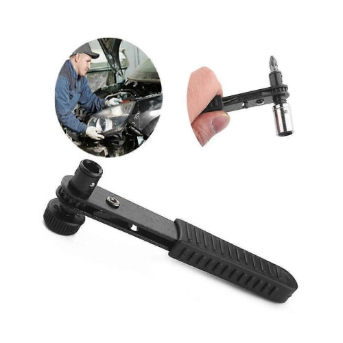1/4 Ratchet Wrench Ratchet Screwdriver Handle Drill Bit Plug Tool Hexagon Socket Wrench 1