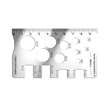 Professional Thread Gauge Thread Measuring Tool Bit Checker