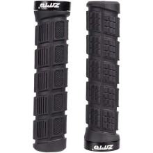 (Black) Bike Handlebar Grips, Bicycle Anti-slip Grips Bike Rubber With Aluminum Lock For Mtb/bmx Scooter