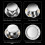 (Black) Kitchen Mechanical Timer,Stainless Steel Magnetic Suction Chef Cooking Timer Clock Kitchen Countdown Timer Mechanical(White) 3