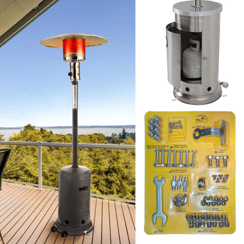 Replacement Hardware Bolt Nut Set for Patio Heater Outdoor Space 1