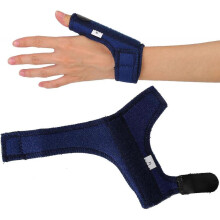 (S) Thumb Splint For Kids, Comfortable Thumb Wrist Support Brace For Child, Adjustable Thumb Stabilizer Thumb Spica Splint For Right Or Left Hand(m)