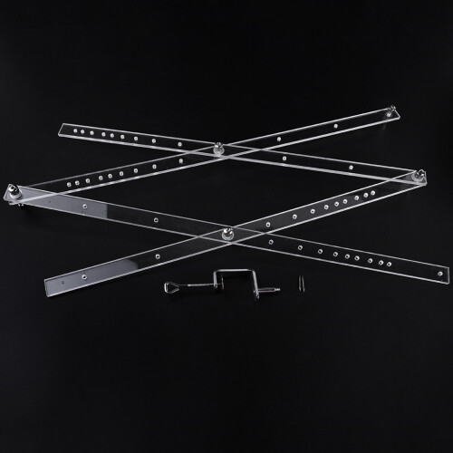 50cm Scale Excellent Foldable Rulers Artist Pantograph-White 1