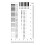 4pc Professional Plastic Flaw Identification Scale with Tear 7