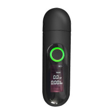 (Black) Portable Alcohol Tester Breathing Blow Alcohol Tester Drink Alcohol Tester