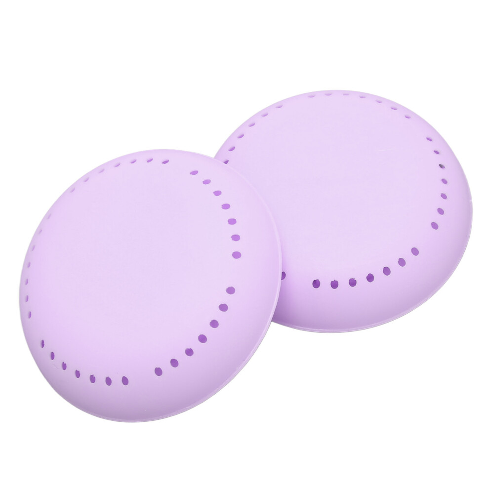 Purple/Lavender 2Pcs Portable Freshener Box Adhesive Odor Remover For Wardrobe