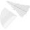 (M) DIY Sewing Ruler Template Set, Sewing Pattern Template Ideal Gift Clear Easy Handwork Sewing for Bowl Mats (M) 4