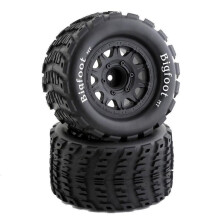 (P3) 2pcs Rubber Tyre Wheels Rims 12-14mm Fit Car Accessories Truck Racing Rc Model
