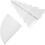 (L) DIY Sewing Ruler Template Set, Sewing Pattern Template Ideal Gift Clear Easy Handwork Sewing for Bowl Mats (M) 5