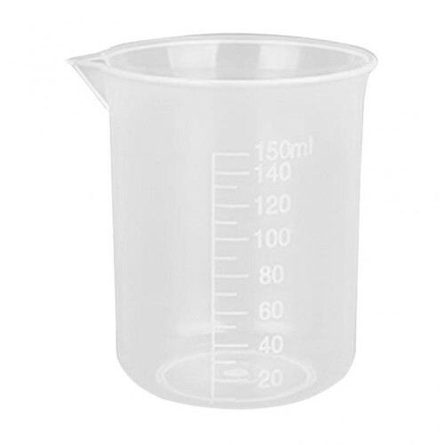 (150ml) 10pcs Plastic Measuring Cup Resin Epoxy Pouring Cup 50ml/100ml/150ml/250ml