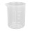 (250ml) 10pcs Plastic Measuring Cup Resin Epoxy Pouring Cup 50ml/100ml/150ml/250ml 1