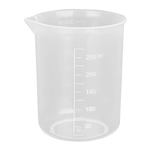 (250ml) 10pcs Plastic Measuring Cup Resin Epoxy Pouring Cup 50ml/100ml/150ml/250ml