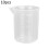 (100ml) 10pcs Plastic Measuring Cup Resin Epoxy Pouring Cup 50ml/100ml/150ml/250ml 2