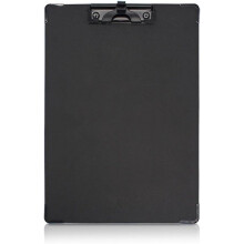 (Black) A4 Pvc Conference Clipboard Signature Pad With Pen Holder For Business Meeting File Documents, Black