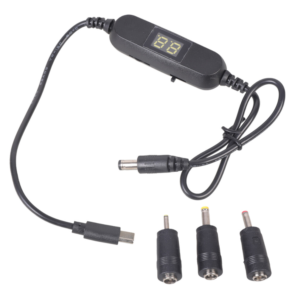 Type C 5V To 1.2V-12V Voltages Step Up Converters Cable 7704000026888