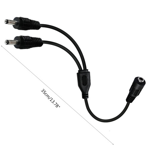 Charging Cable for 3.5x1.35mm Connectors - Charge Two Devices at 1