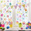9 Sheets Easters Window Clings Double Sided Bunnies Eggs Chick 7