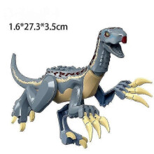 (megalosaurus) Chalk Paleontology Savage Beast Building Block Dinosaur Children's Assembly Toy-red Tall Horned Taurus Banmo