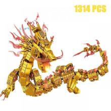(LD-76058) New Phantom Ninja Dragon Ship Model Building Blocks Sodiers Figures Boat Bricks Creative Expert Kids Toys For Boys Children - Blocks -