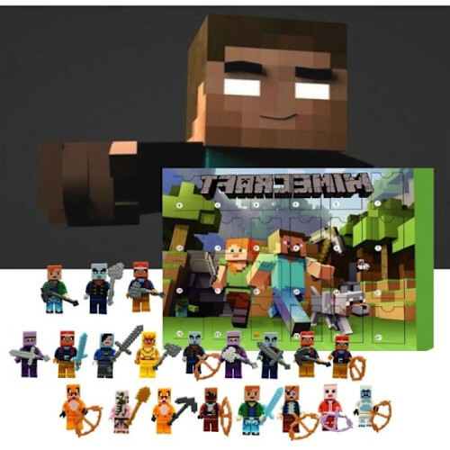 Minecraft Kalender (Minecraft)Gos- Weihnachtskalender Minecraft, 24 Tage Countdown ...