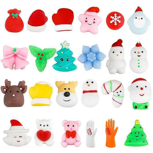 Calendario Avvento Con Sorprese Calendario Dell'Avvento 2025 Mochi Squishies - 24 Sorprese Antistress, Incluse 4 Grandi, Per Adulti Calendario Avvento Legami 2025
