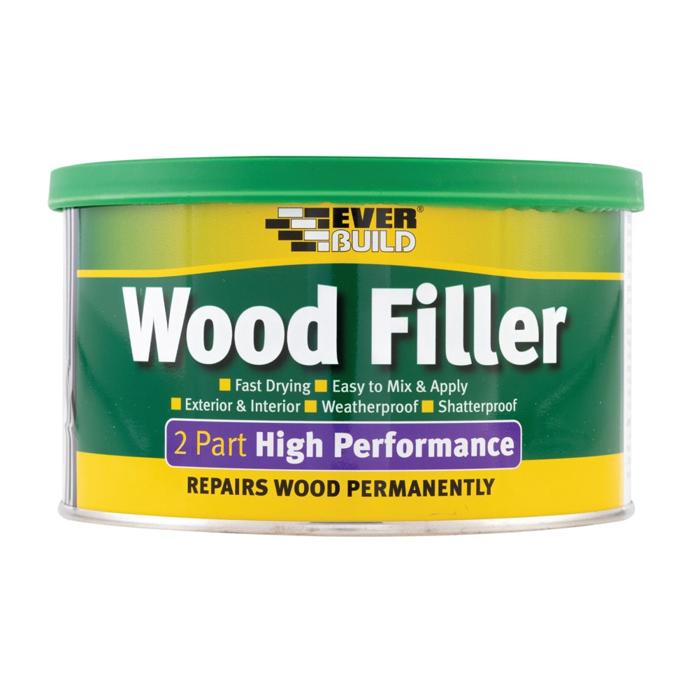 EVERBUILD 2 PART HI PERF. WOOD FILLER, 500 GRM, STAINABLE LIGHT
