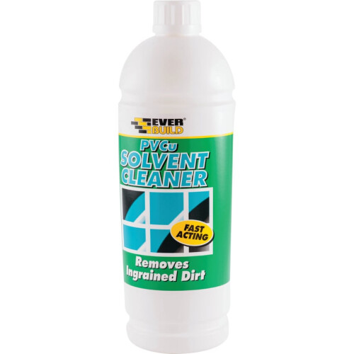 Everbuild Everbuild PVCU Solvent Cleaner 1 Litre