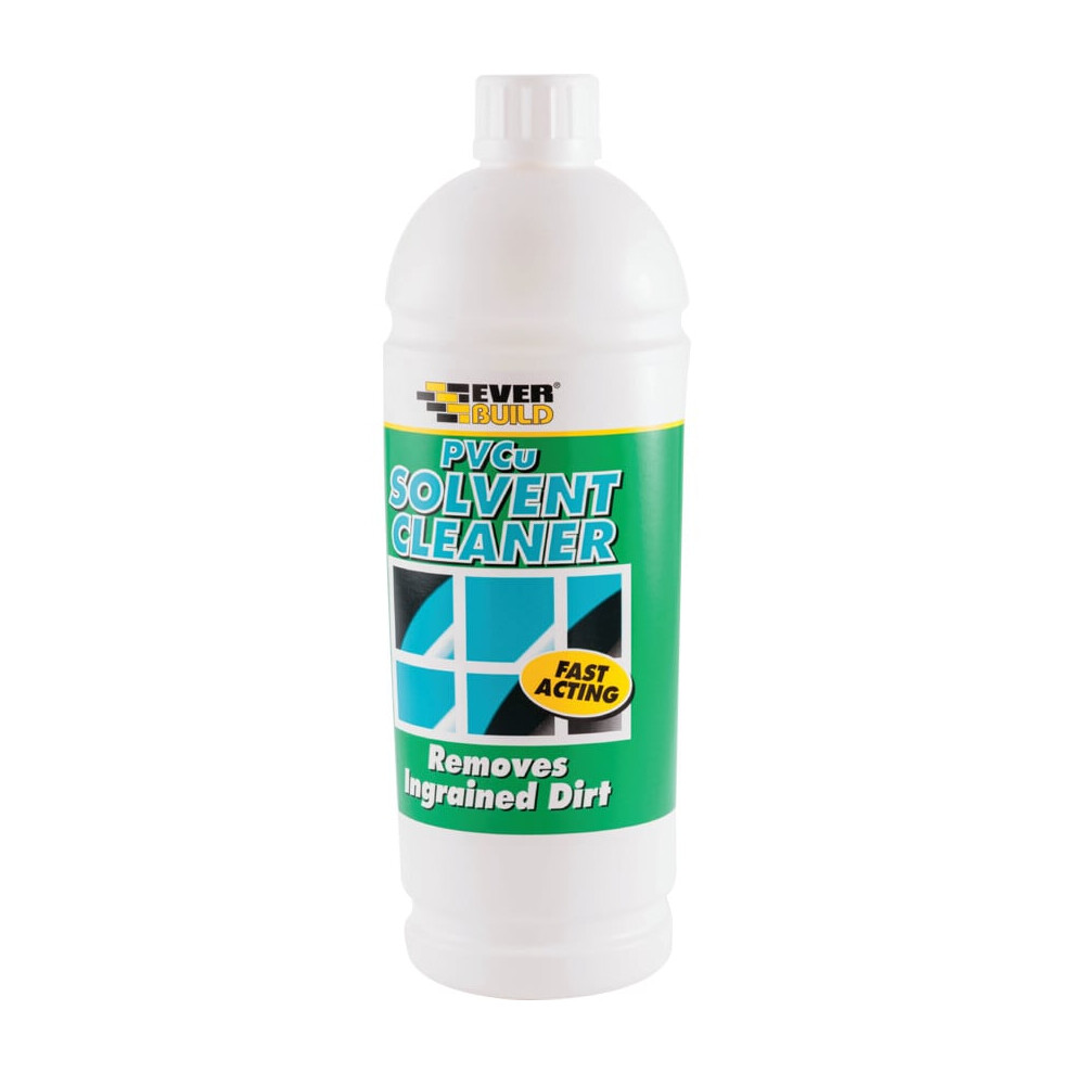 Everbuild PVCU Solvent Cleaner 1 Litre