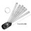 6 Piece Measuring Spoon Set for Precise Measurements Stainless 14