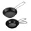 3Pcs Stainless Steels Frying Pans Nonstick Skillets Practical 1