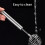 Stainless Steel Spirals Spring Whisk Eggs Beater Manual Press 11