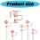 6 Pack Silicone Straw Caps Decorative Accessaries Flower Straw 8