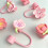 6 Pack Silicone Straw Caps Decorative Accessaries Flower Straw 9