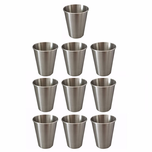 Multifunctional Stainless Steel Water Cups Accessory Elegant