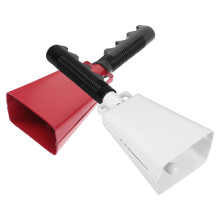 2Stk. Lauter Noise Maker Metall Kuhglocke Für Alle Altersgruppen