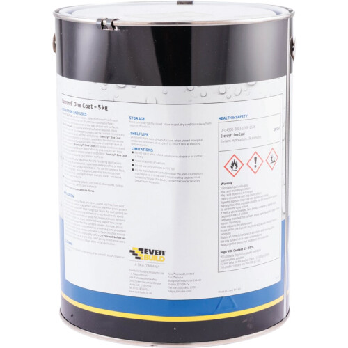 Everbuild (White) Everbuild EverCryl Waterproofong Roofing Compound 5Kg 1