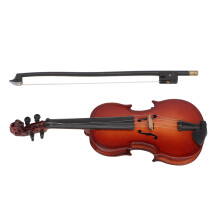 Handcrafted Wooden Violin Model for Desk and Dollhouse Display