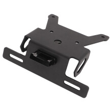 Motorradkennzeichenhalter mit LED-Leuchte für SV650 2016-2021 Schwarz