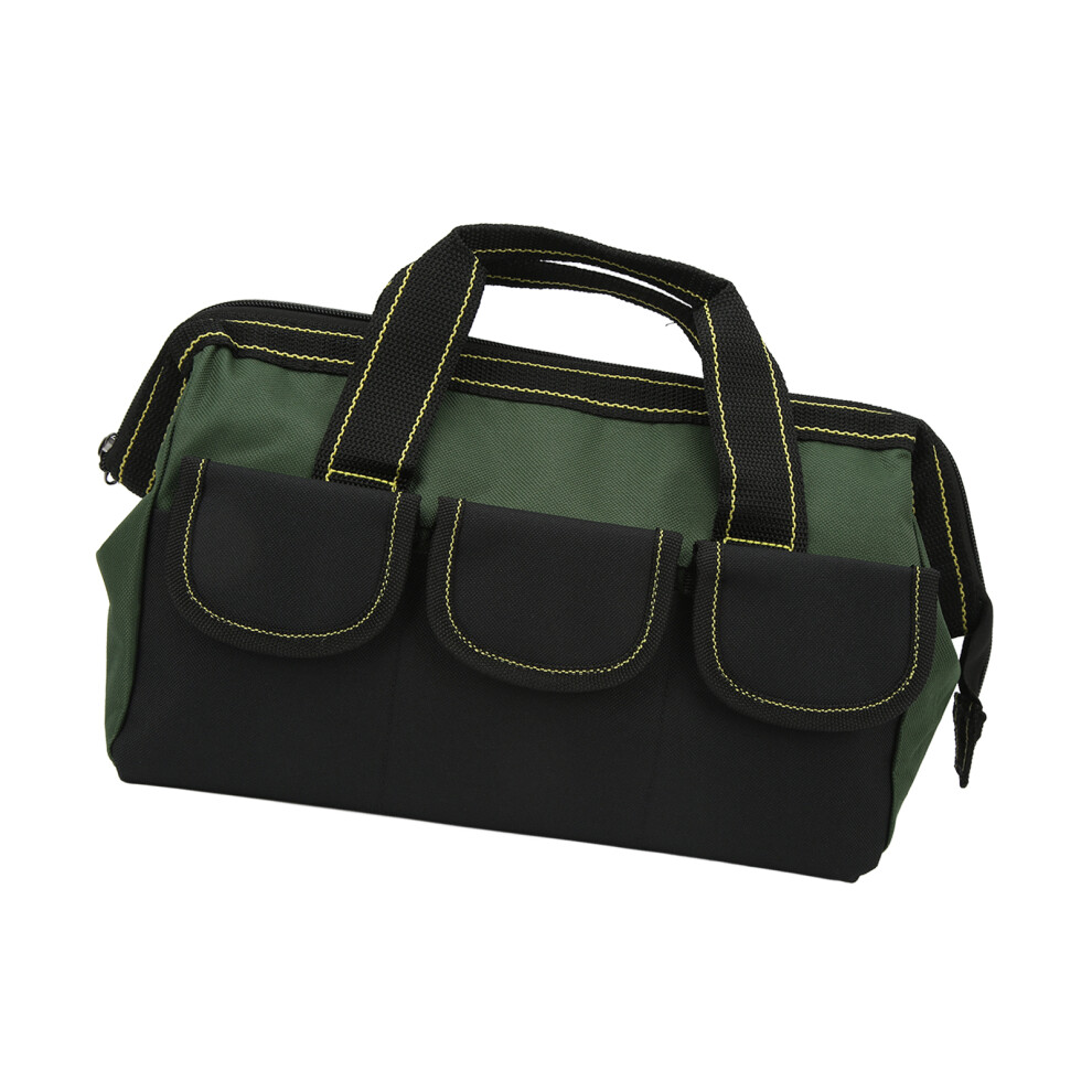 Tool Storage Bag 13in Oxford Cloth Waterproof Multi-Purpose Army Green-image-OPC-PM2CXN8-NEW