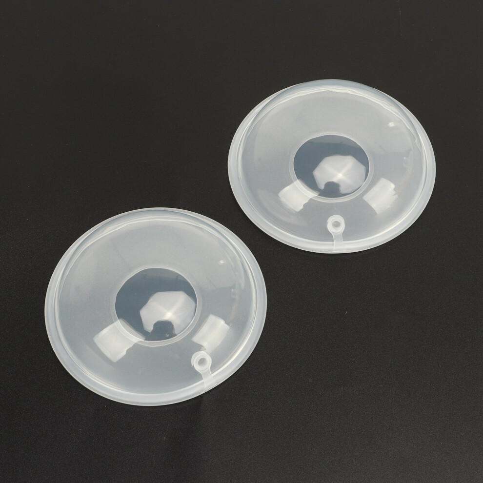 2PCS Breast Shell Milk Collector Leak-Proof Breastfeeding Milk Saver 120ml