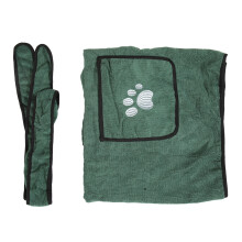 Hundebademantel-Handtuch - Superabsorbent, Polyester, S