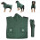 Hundebademantel-Handtuch - Superabsorbent, Polyester, S 15
