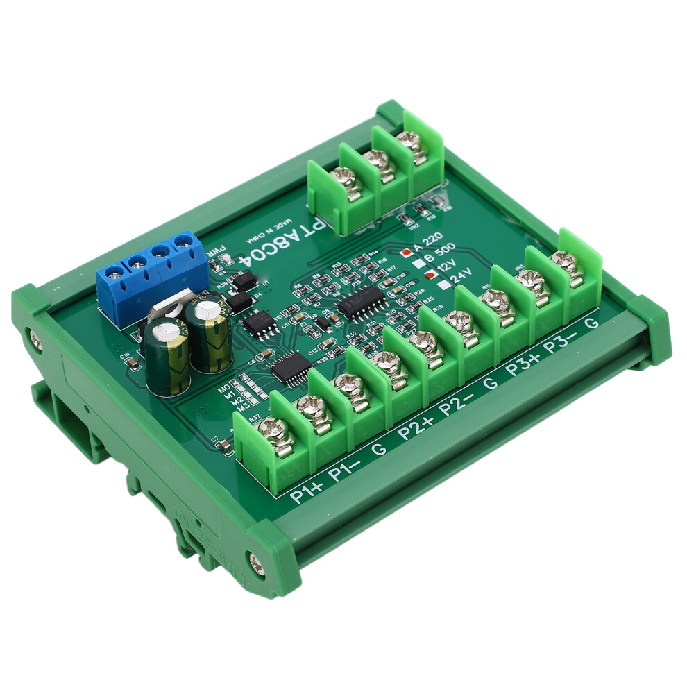 Pt100 Rtd Resistance Temperature Sensor Module Rs485 -40C To +220C Dc24v 4611353814259