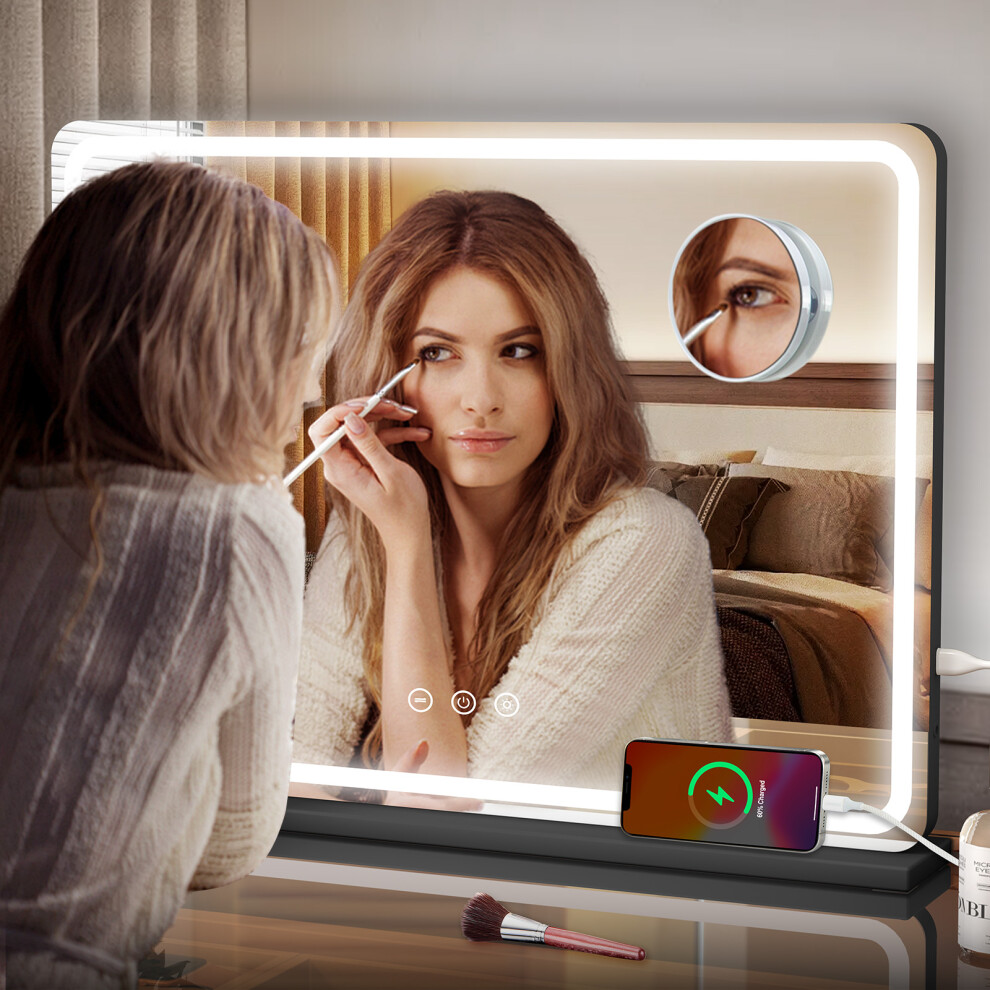 80Ã55cm Hollywood LED Light Vanity Make-up Mirrors