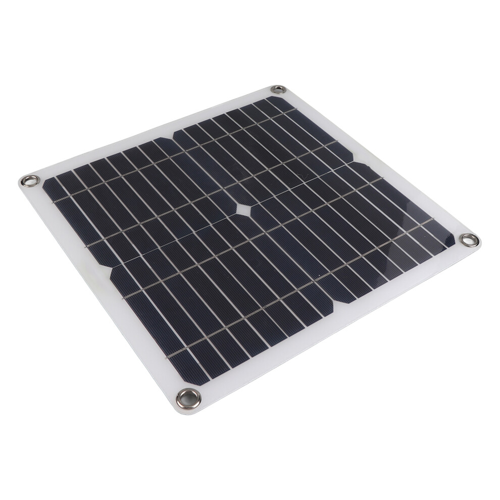 200W 12V Monocrystalline Solar Panel Kit With Controller For Camping Hiking Mountaineering 9461353814644