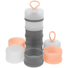 Proteinpulver Reisebehälter Rosa 2 Stk 7,5x3x3 Zoll