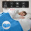 (Single, Light Blue) Heavy Thick Blanket Bed Throw-Single Double King Size-Warm Fluffy for Extreme Winters 4