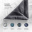 (King, Grey) Heavy Thick Blanket Bed Throw-Single Double King Size-Warm Fluffy for Extreme Winters 2