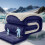 (King, Navy) Heavy Thick Blanket Bed Throw-Single Double King Size-Warm Fluffy for Extreme Winters 2