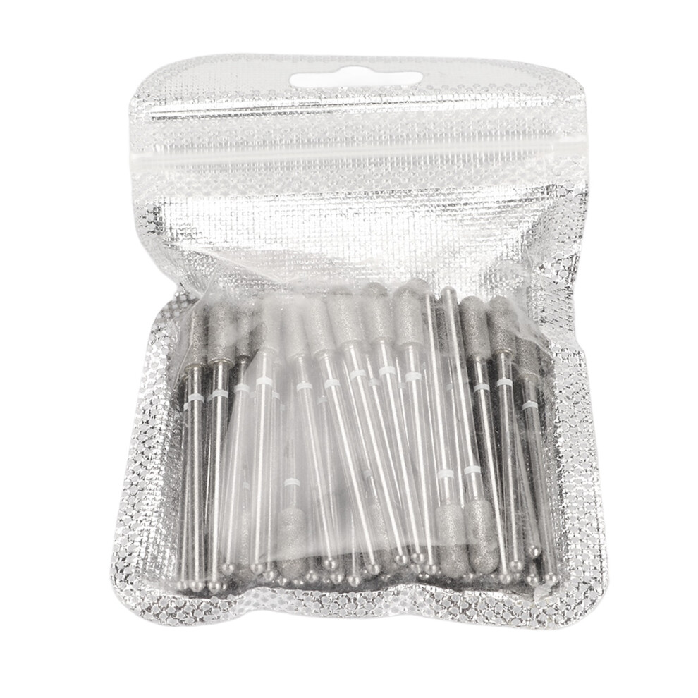 Diamond Sand Nail Drill Bits Set 50pcs for Acrylic and Gel Manicure